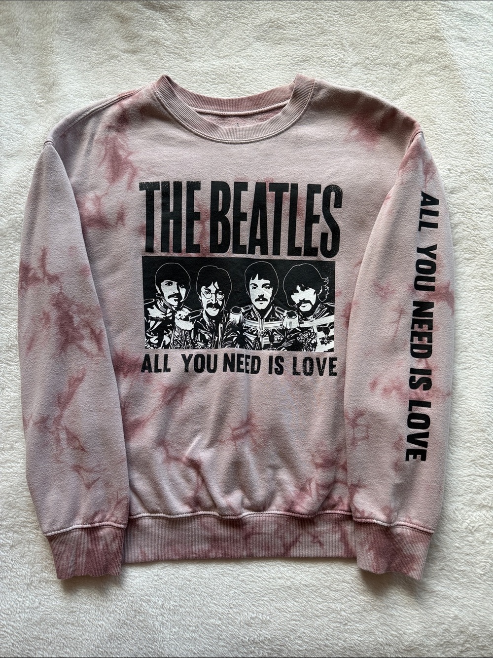 Beatles All You Need is Love Sweatshirt
